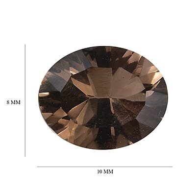 Brazilian Smoky Quartz (Oval 10x8 mm) 1.99 ctw Loose gemstone