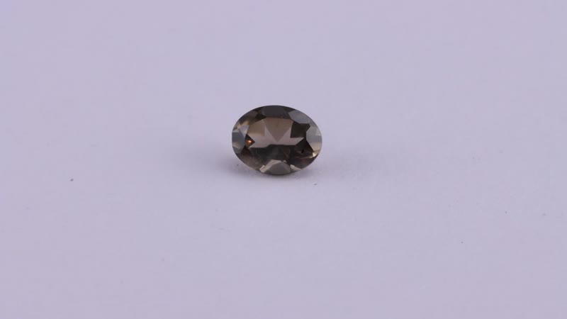Brazilian Smoky Quartz (Oval 8x6 mm) 1.01 ctw Loose gemstone