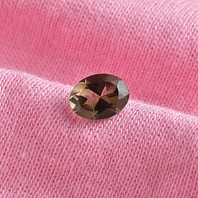 Brazilian Smoky Quartz (Oval 8x6 mm) 1.01 ctw Loose gemstone