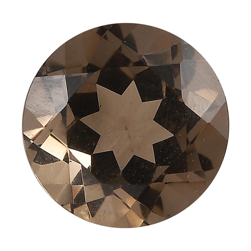 AA Brazilian Smoky Quartz (Rnd 9 mm) 2.02 ctw Loose gemstone