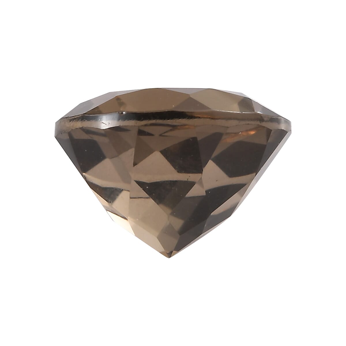 AA Brazilian Smoky Quartz (Rnd 9 mm) 2.02 ctw Loose gemstone image number 2