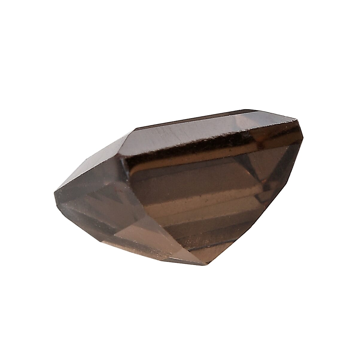 AA Brazilian Smoky Quartz Set of 3 (Sqr 7 mm) 4.70 ctw Loose gemstone