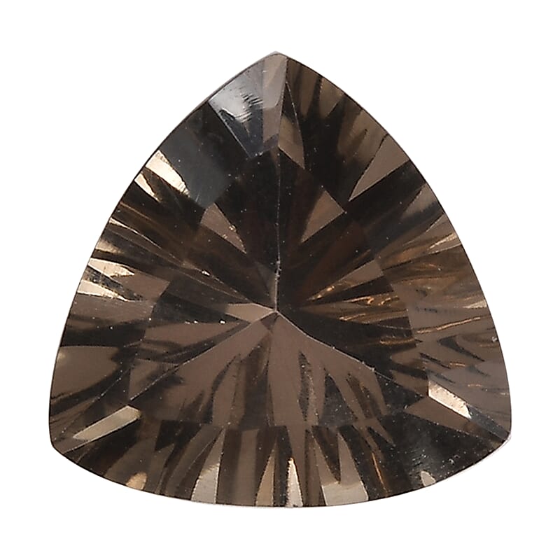 Brazilian Smoky Quartz (Trl 10 mm) 2.82 ctw Loose gemstone