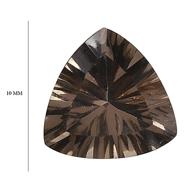 Brazilian Smoky Quartz (Trl 10 mm) 2.82 ctw Loose gemstone