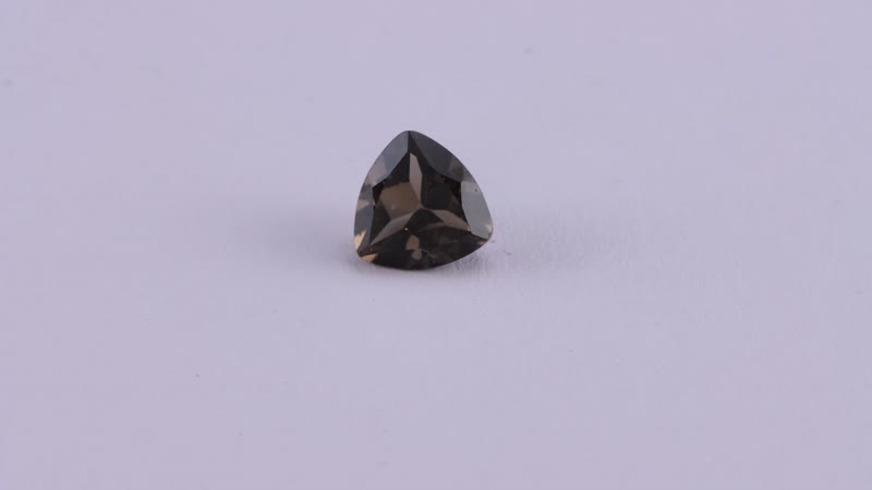 AA Brazilian Smoky Quartz (Trl 8 mm) 1.36 ctw Loose gemstone