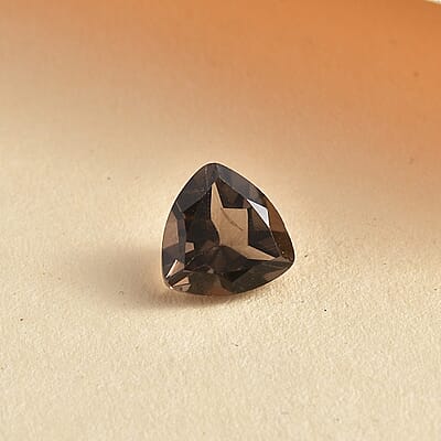 AA Brazilian Smoky Quartz (Trl 8 mm) 1.36 ctw Loose gemstone
