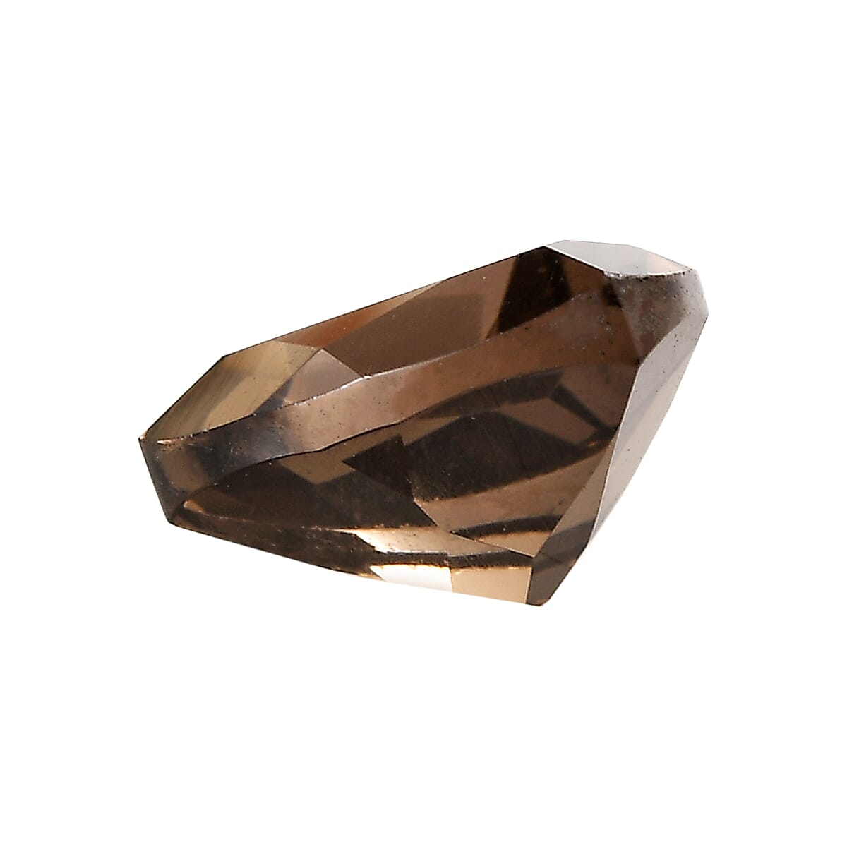 AA Brazilian Smoky Quartz Set of 3 (Trl 9 mm) 6.12 ctw Loose gemstone