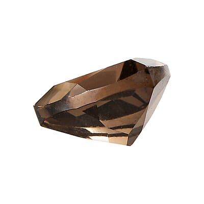 AA Brazilian Smoky Quartz Set of 3 (Trl 9 mm) 6.12 ctw Loose gemstone