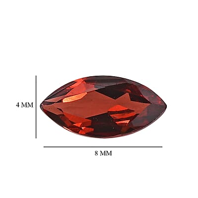 Mozambique Garnet Set of 3 (Mrq 8x4 mm) 1.68 ctw Loose gemstone