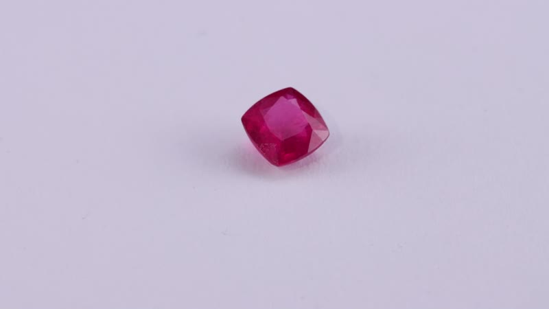 AA Niassa Ruby (FF) (Cush 7x7 mm) 2.14 ctw Loose gemstone