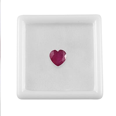 Niassa Ruby (FF) (Hrt 8 mm) 2.31 ctw Loose gemstone