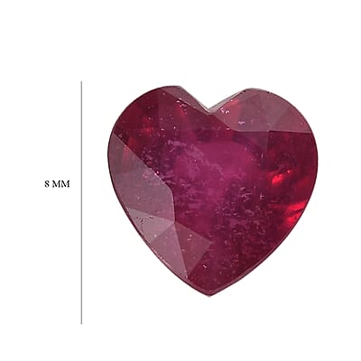 AA Niassa Ruby (FF) (Hrt 8 mm) 2.45 ctw