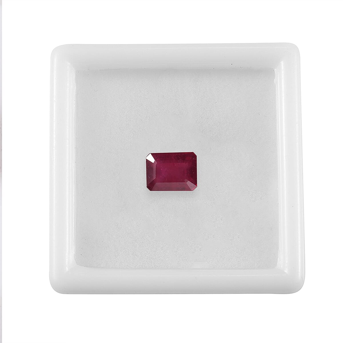 Niassa Ruby (FF) (Oct 8x6 mm) 1.90 ctw Loose gemstone