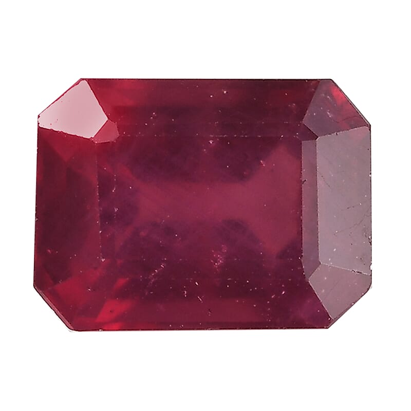 AA Niassa Ruby (FF) (Oct 8x6 mm) 2.23 ctw Loose gemstone