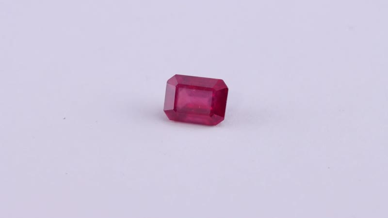AA Niassa Ruby (FF) (Oct 8x6 mm) 2.23 ctw Loose gemstone