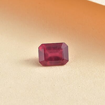 AA Niassa Ruby (FF) (Oct 8x6 mm) 2.23 ctw Loose gemstone
