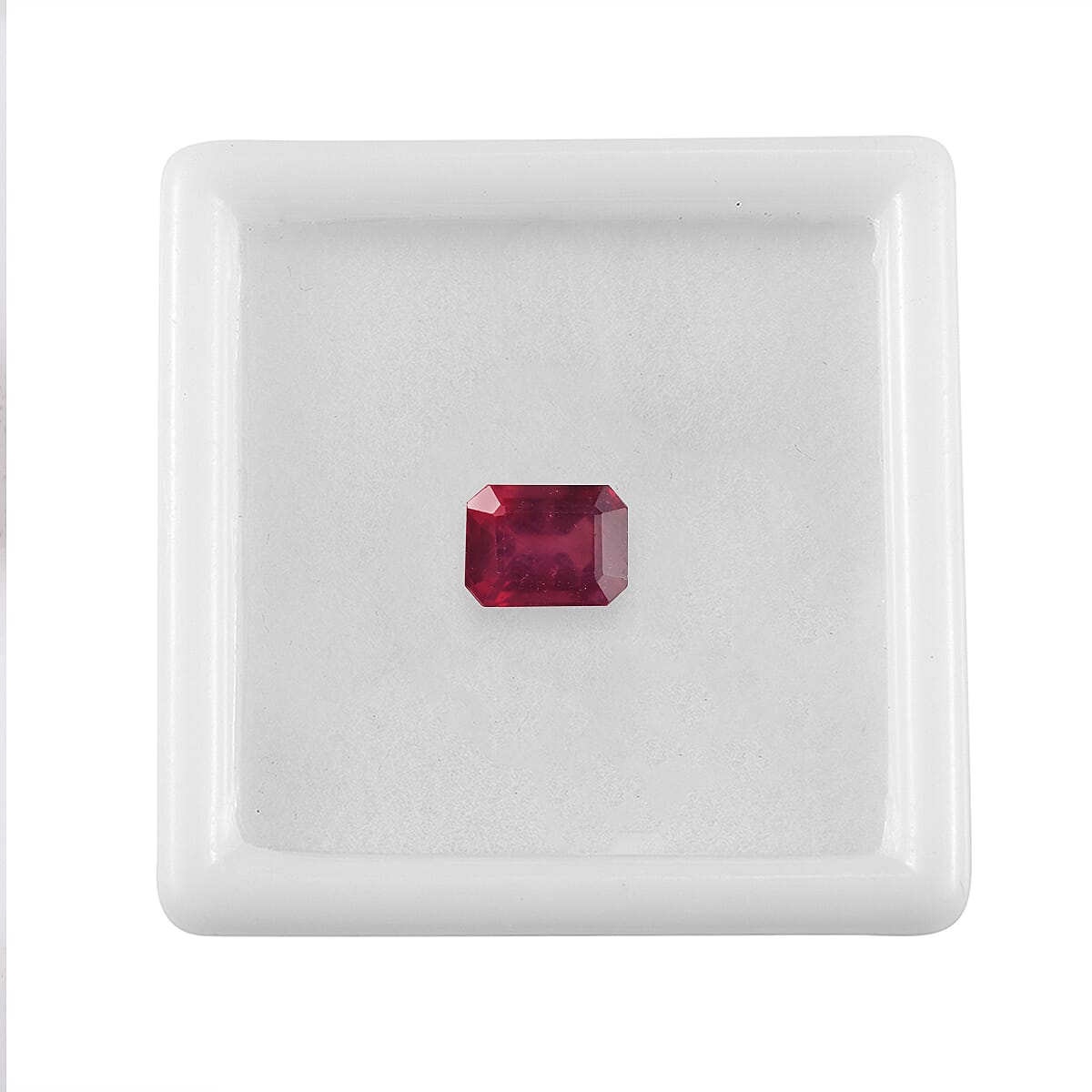 AA Niassa Ruby (FF) (Oct 8x6 mm) 2.23 ctw Loose gemstone