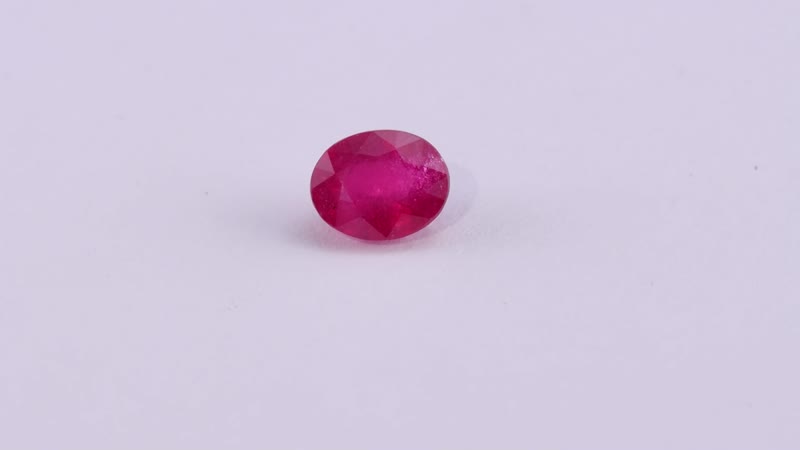 Niassa Ruby (FF) (Oval 9x7 mm) 2.31 ctw Loose gemstone