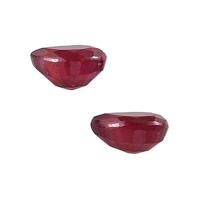 Niassa Ruby (FF) (Pear 7x5 mm) 1.96 ctw Loose gemstone
