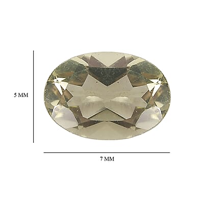 Lemon Quartz Set of 3 (Oval 7x5 mm) 2.07 ctw Loose gemstone