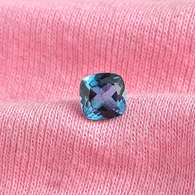 London Blue Topaz (Cush 7x7 mm) 1.49 ctw Loose gemstone