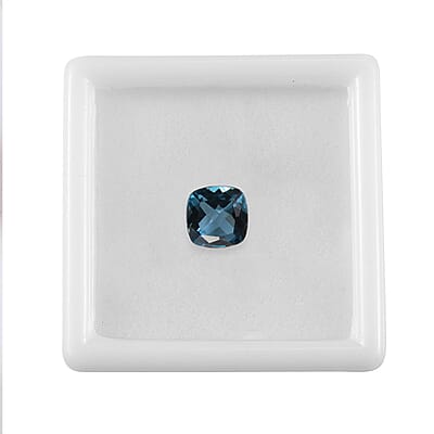 London Blue Topaz (Cush 7x7 mm) 1.49 ctw Loose gemstone