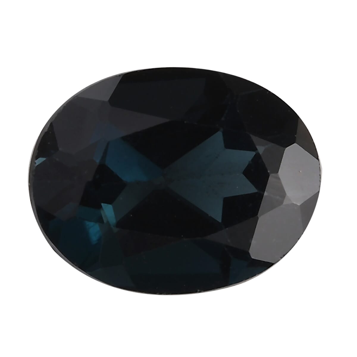 AA London Blue Topaz (Ovl 9x7 mm) 1.93 ctw Loose gemstone