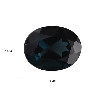 AA London Blue Topaz (Ovl 9x7 mm) 1.93 ctw Loose gemstone
