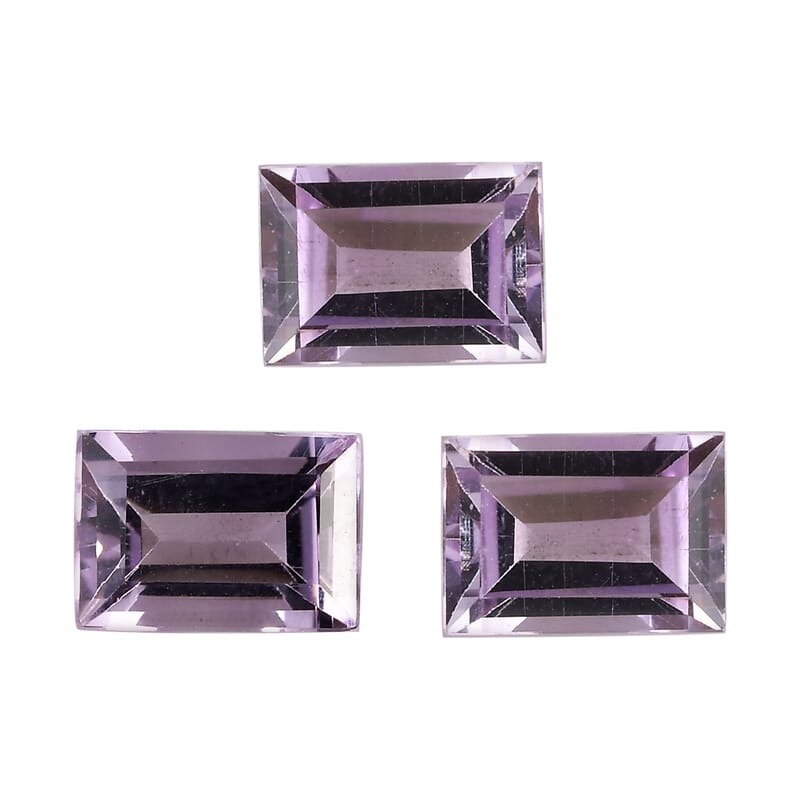 Rose De France Amethyst (Bag 7x5 mm) 2.45 ctw Loose gemstone