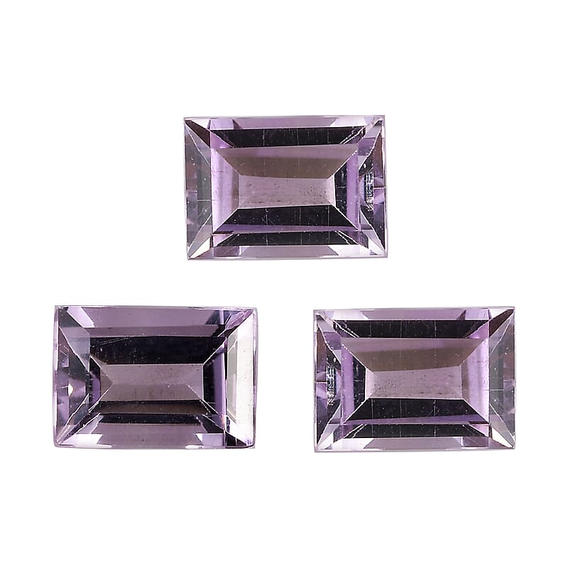 Rose De France Amethyst (Bag 7x5 mm) 2.45 ctw Loose gemstone