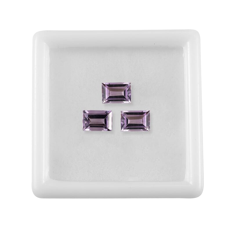 Rose De France Amethyst (Bag 7x5 mm) 2.45 ctw Loose gemstone