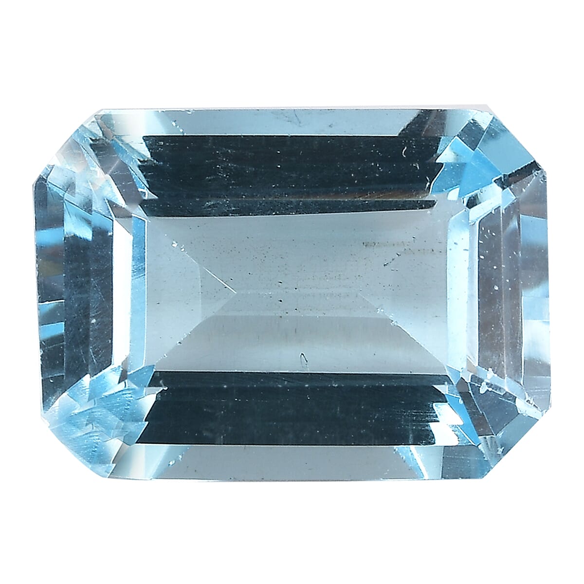 Swiss Blue Topaz (Oct 14x10 mm) 8.34 ctw Loose gemstone
