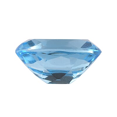 AA Swiss Blue Topaz (Ovl 9x7 mm) 1.96 ctw Loose gemstone