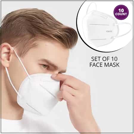 Set of 10 KN95 Face Mask 5 Layer (Non-Returnable) image number 1