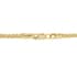 Vegas Closeout Deal 10K Yellow Gold 2mm Franco Diamond Cut Necklace 24 Inches 6.41 Grams image number 1
