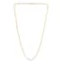 Vegas Closeout Deal 10K Yellow Gold 2mm Franco Diamond Cut Necklace 24 Inches 6.41 Grams image number 2