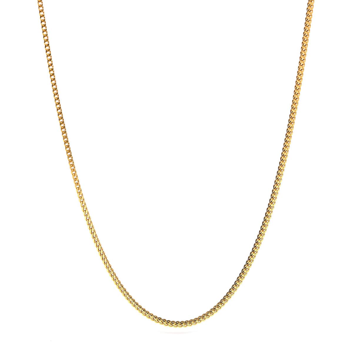 10K Yellow Gold 1.5mm Franco Necklace 18 Inches 3.30 Grams image number 0