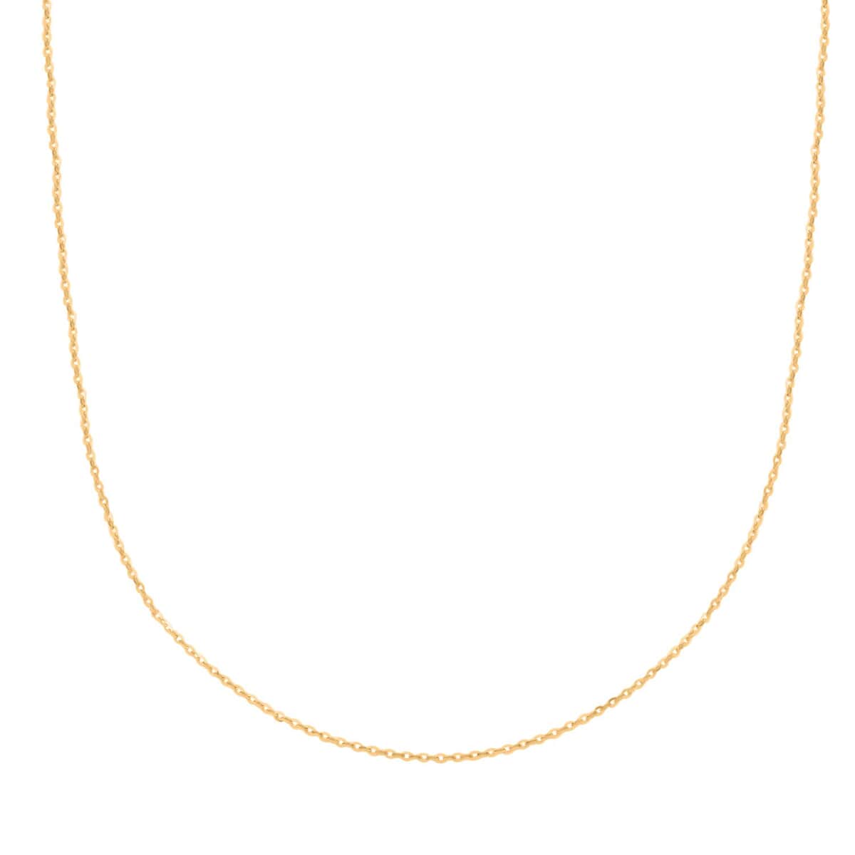 24K Yellow Gold Chain 18 Inches 2.40 Grams image number 0