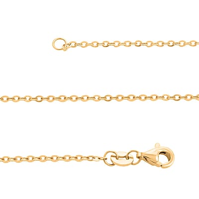 24K Yellow Gold Chain 18 Inches 2.40 Grams