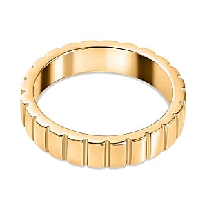 Vermeil Yellow Gold Over Sterling Silver Ring (Size 6.5) 4.33 g