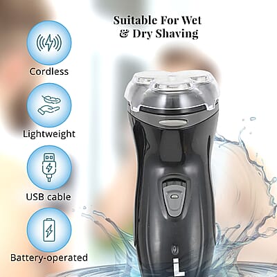 Life Authentics Rotary Shaver with Pop up Trimmer