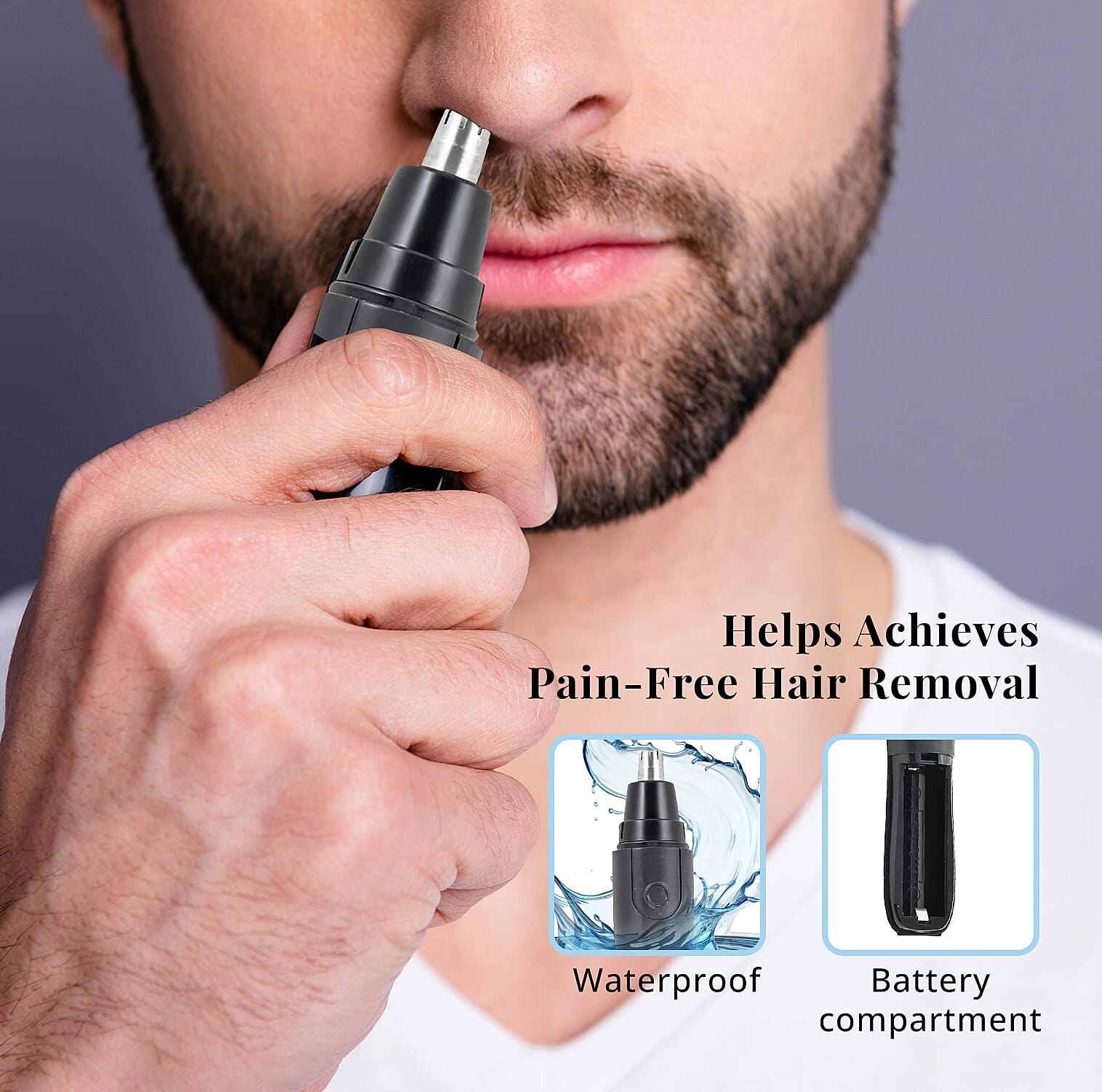 Life Authentics Rotary Shaver with Pop up Trimmer