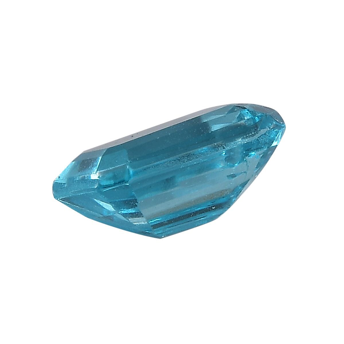 AA Betroka Blue Apatite Set of 5 (Oct 7x5 mm) 4.15 ctw Loose gemstone