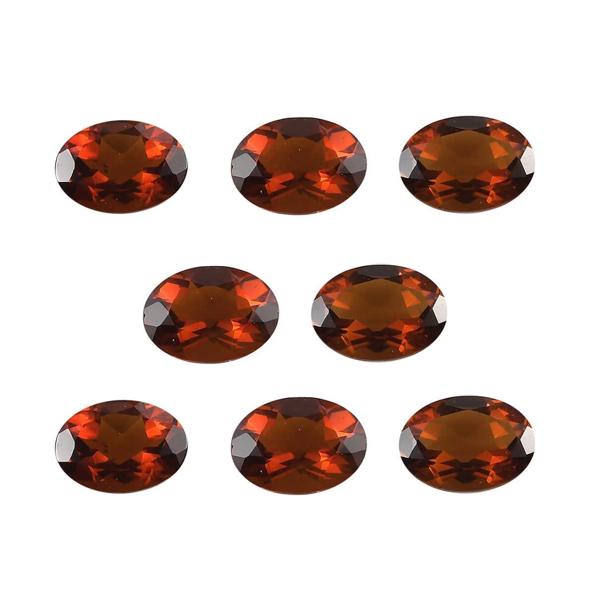 AA Brazilian Cherry Citrine Set of 8 (Ovl 7x5 mm) 5.01 ctw image number 0