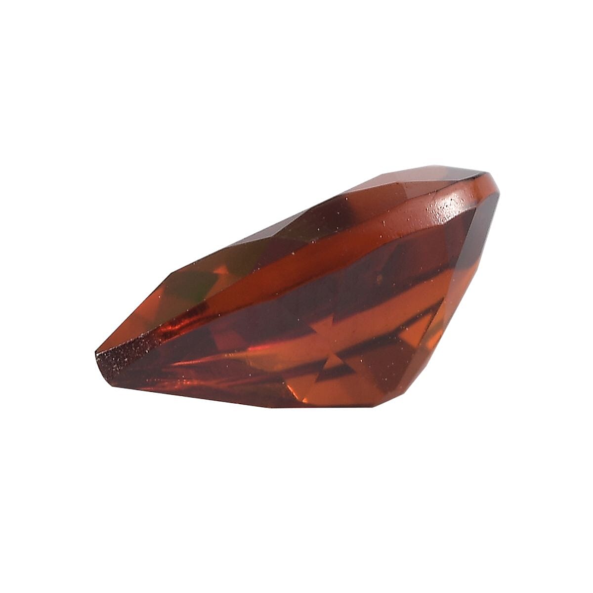 AA Brazilian Cherry Citrine Set of 5 (Pear 9x6 mm) 4.80 ctw Loose Gemstone