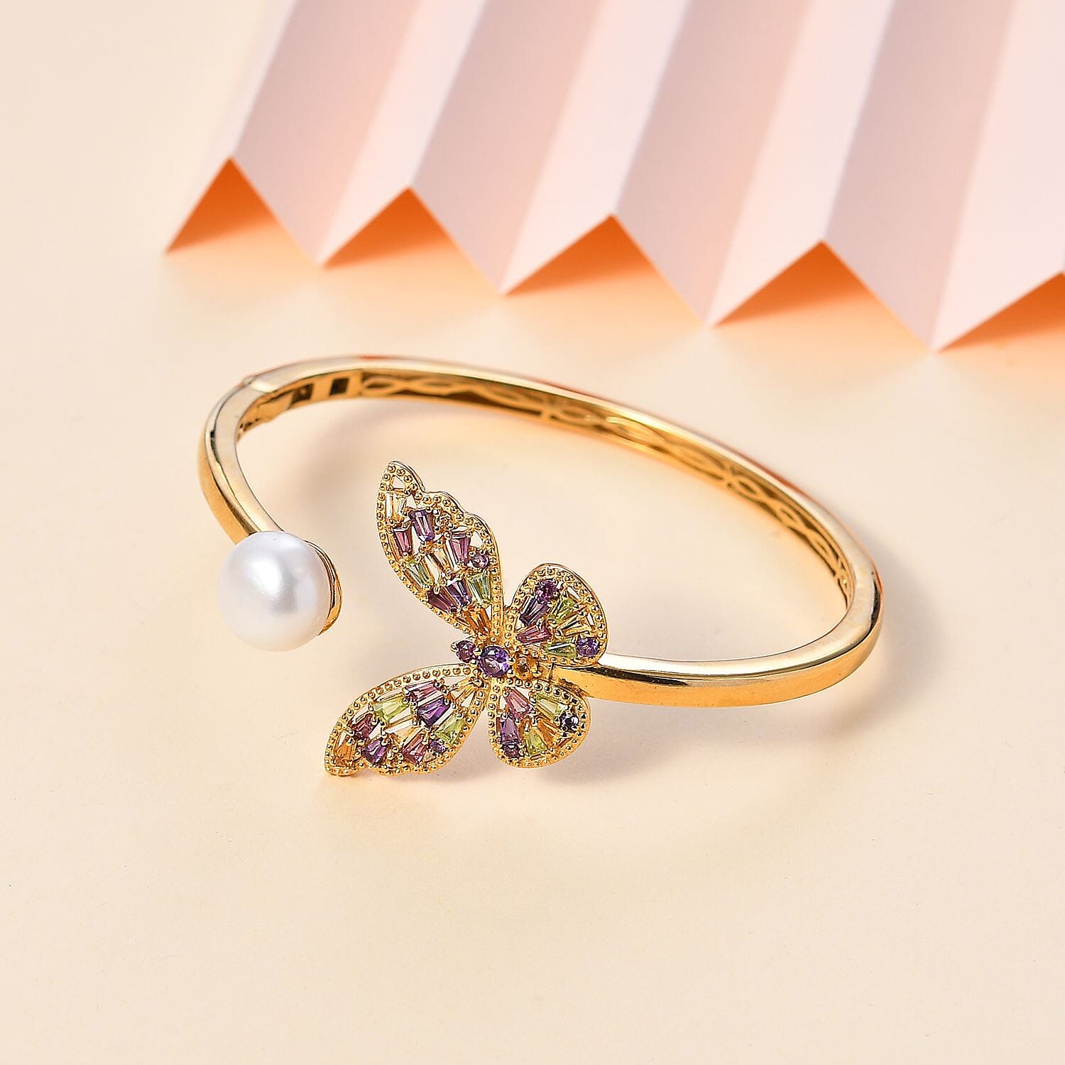 Buy GP Trionfo Collection Multi Gemstone Bangle Bracelet in