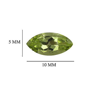 Peridot Set of 4 (Mrq 10x5 mm) 3.75 ctw Loose gemstone