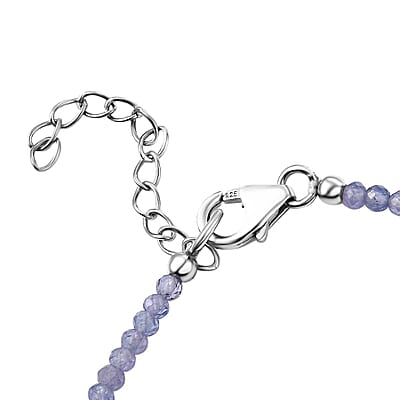 D'Joy Tanzanite 9.75 ctw Bracelet in Platinum Over Sterling Silver (6.50-8.00In)