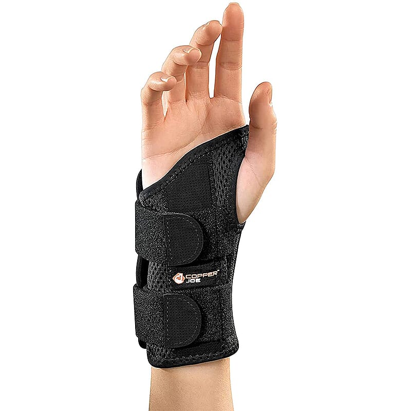Copper Joe Ultimate Copper Infused Wrist Brace Left - S/M