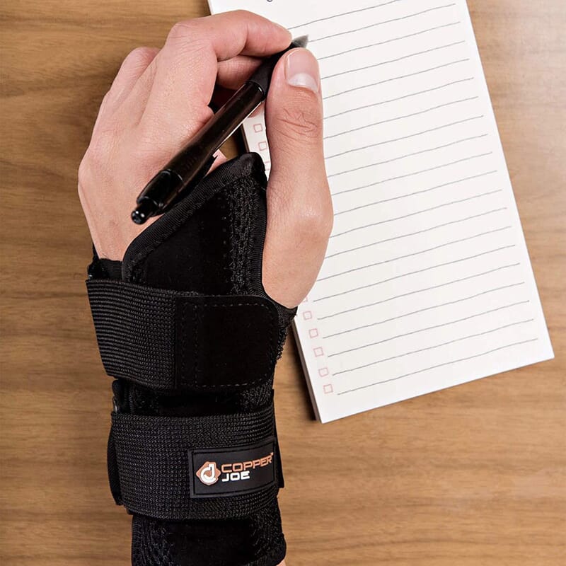Copper Joe Ultimate Copper Infused Wrist Brace Left - L/XL